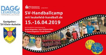 SV-Handballcamp beim TSV Klein-Auheim 2019