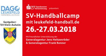 SV-Handballcamp beim TSV Klein-Auheim