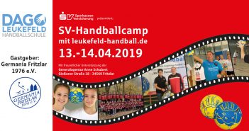 SV-Handballcamp bei Germania Fritzlar 2019