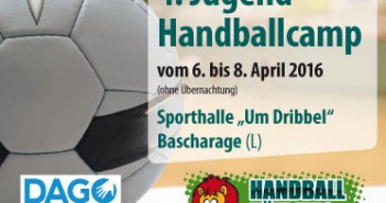 Handballcamp Bascharage (Luxemburg) – 06. bis 08. April 2016