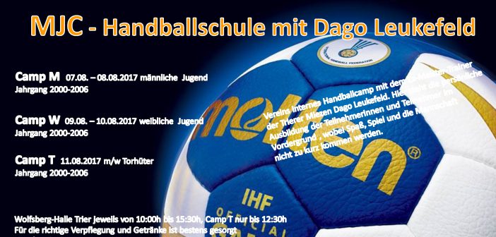 Handballcamp beim MJC Trier
